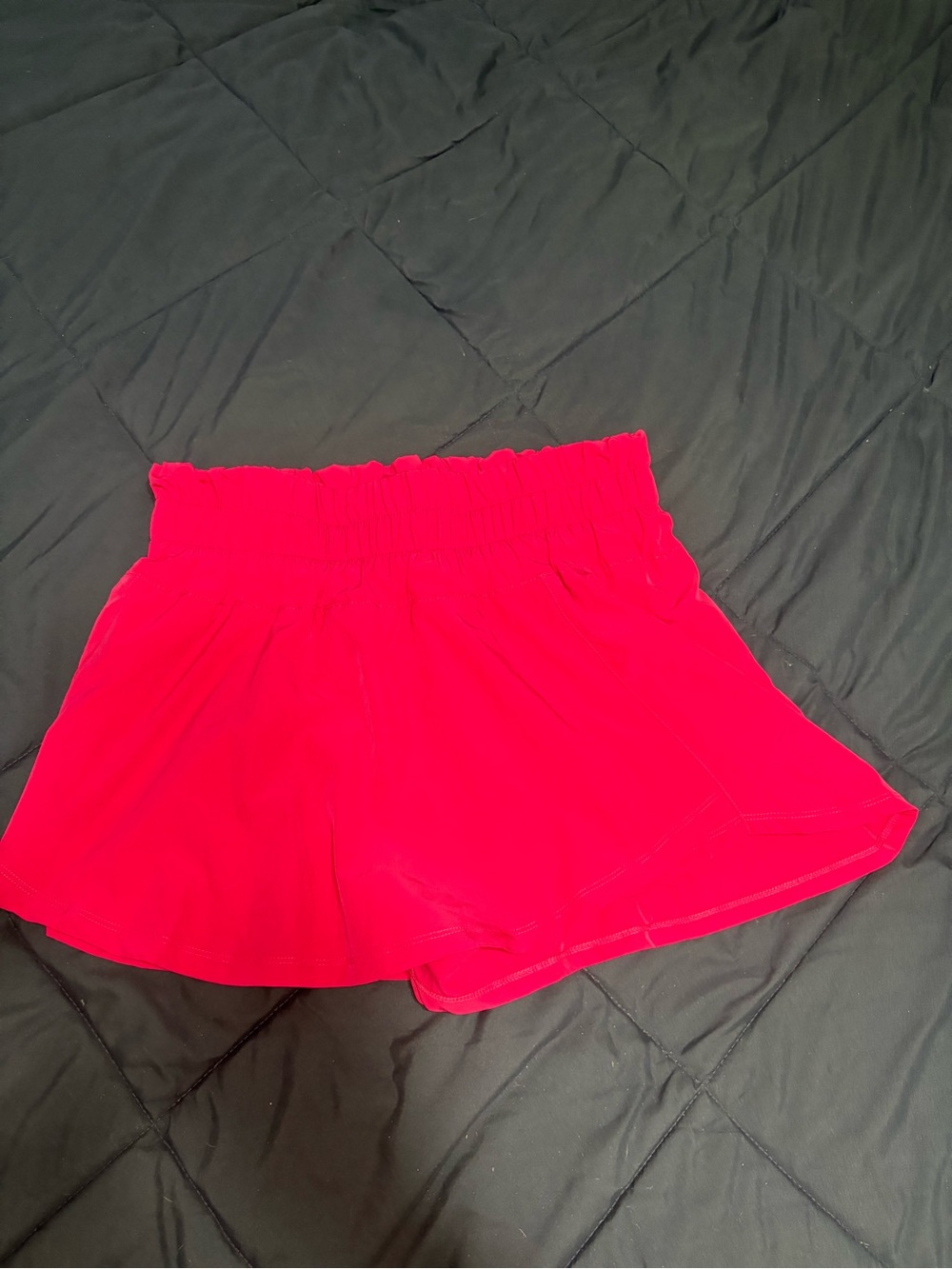 Women's Pink Athletic Tennis Skort with Elastic Waistband - Picture 2 of 7